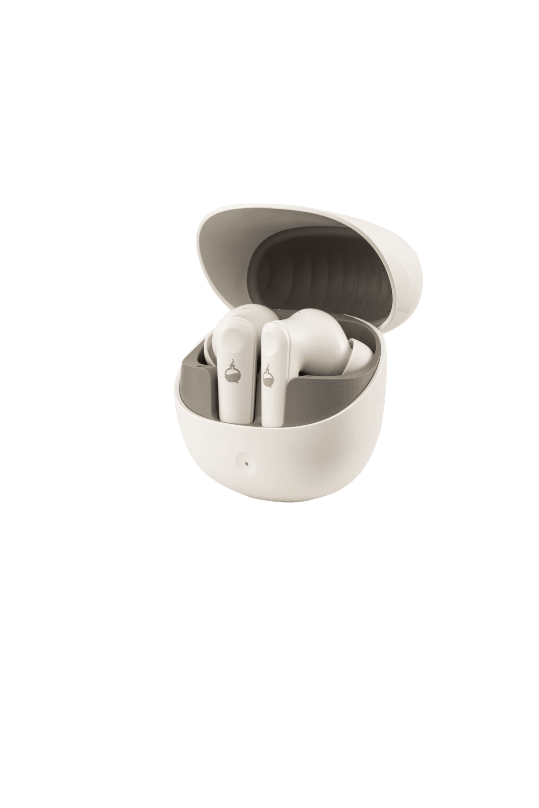 HushBuds earbuds in Glacier White